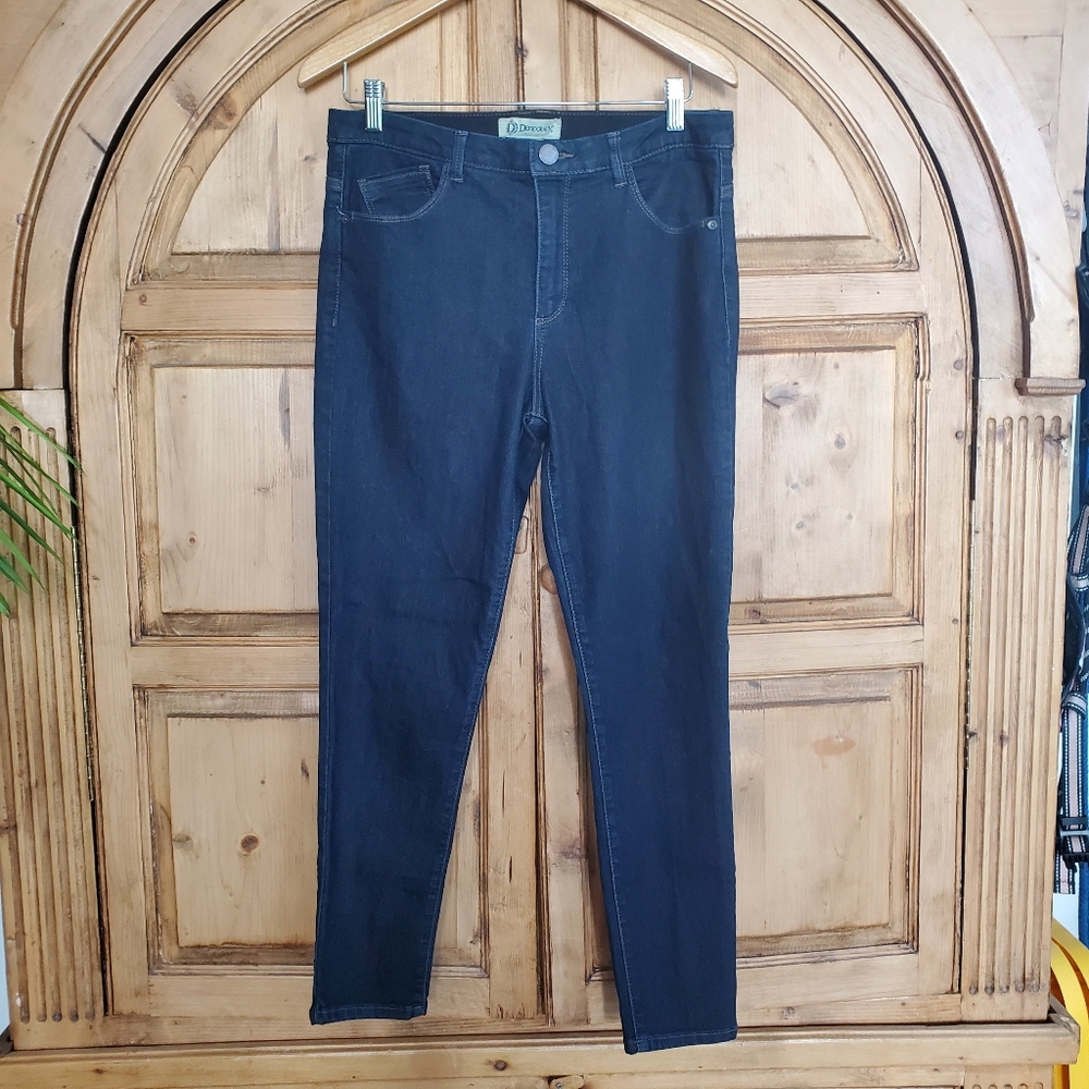 Democracy Womens Jeans Ab Technology Skinny Dark Wash Size 10